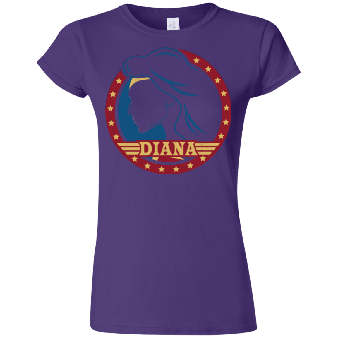 T-Shirts Purple / S Diana Junior Slimmer-Fit T-Shirt