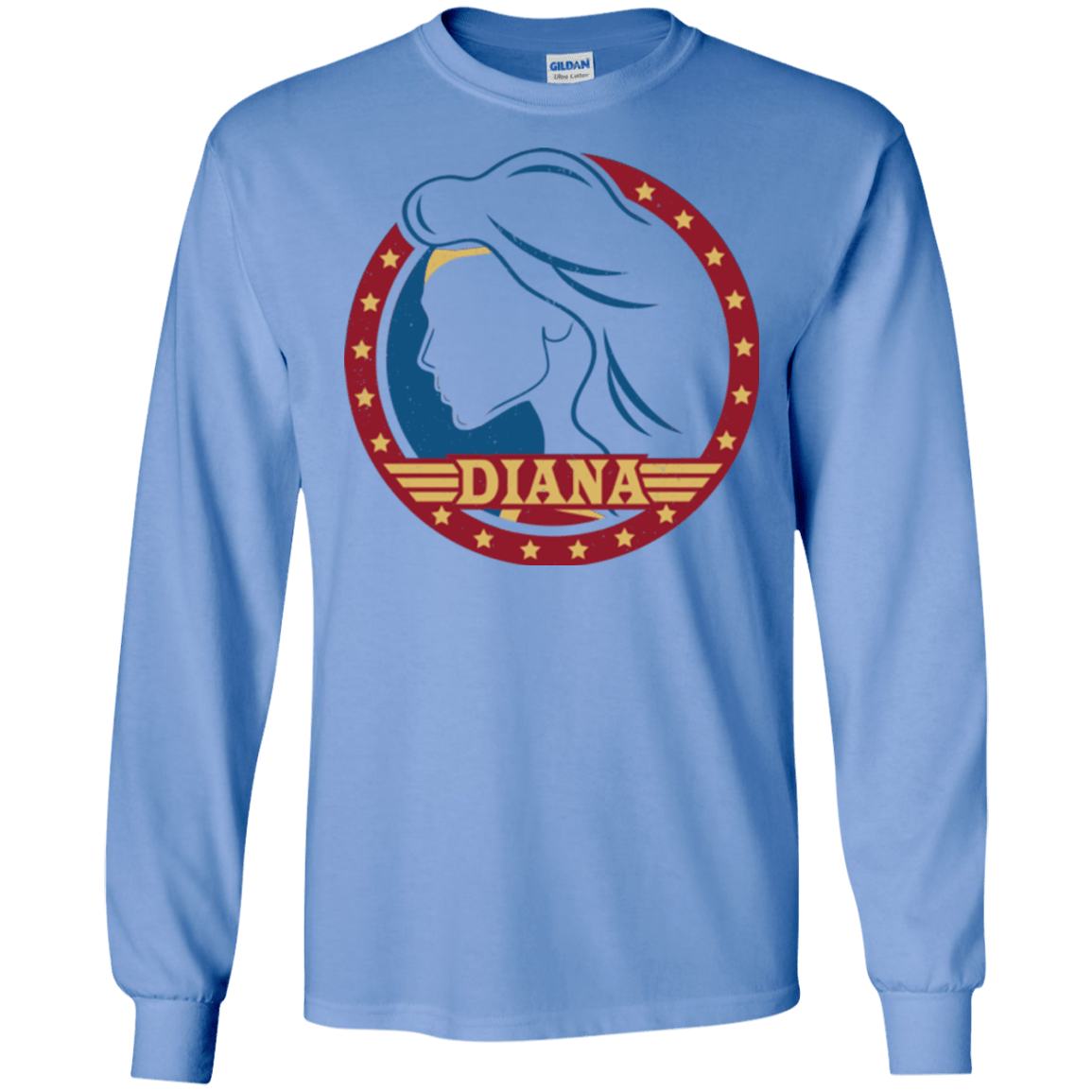 T-Shirts Carolina Blue / S Diana Men's Long Sleeve T-Shirt