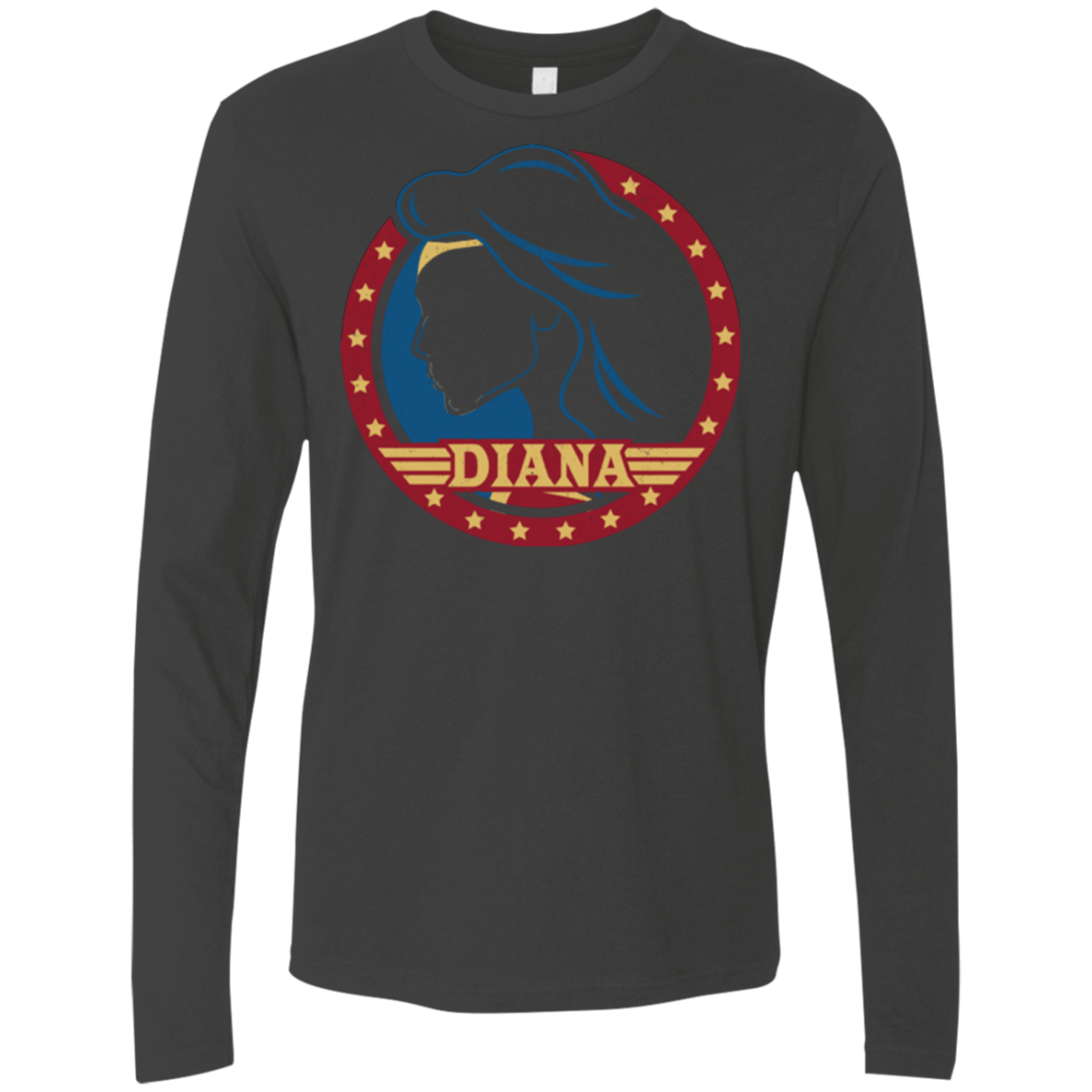 T-Shirts Heavy Metal / S Diana Men's Premium Long Sleeve