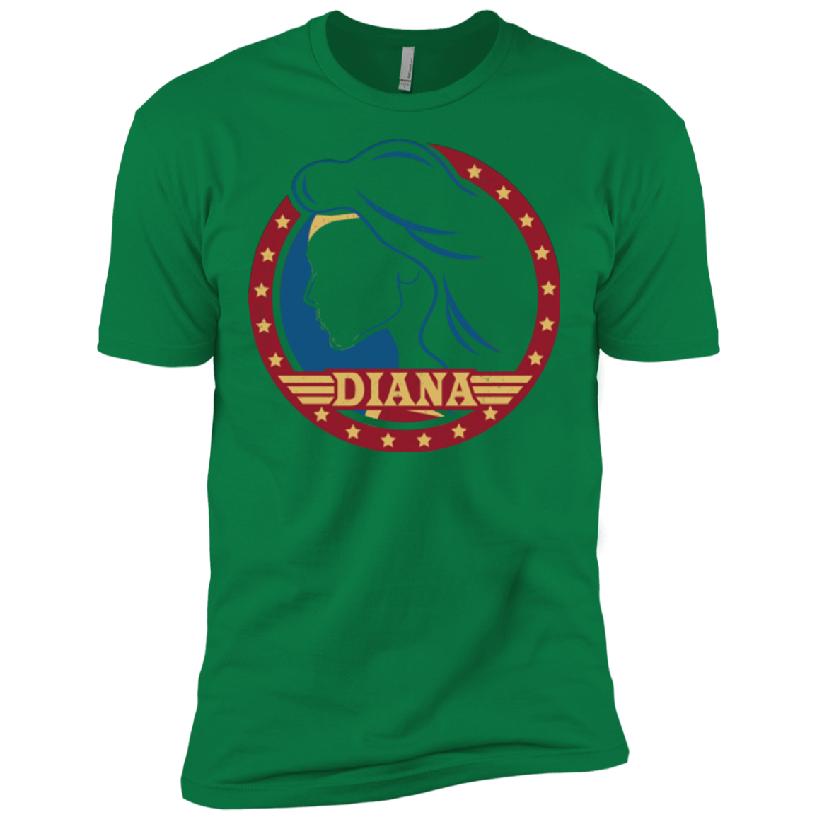 T-Shirts Kelly Green / X-Small Diana Men's Premium T-Shirt