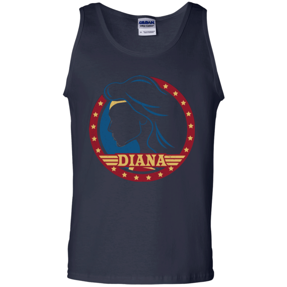 T-Shirts Navy / S Diana Men's Tank Top