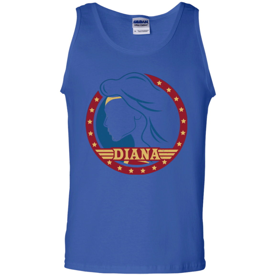 T-Shirts Royal / S Diana Men's Tank Top