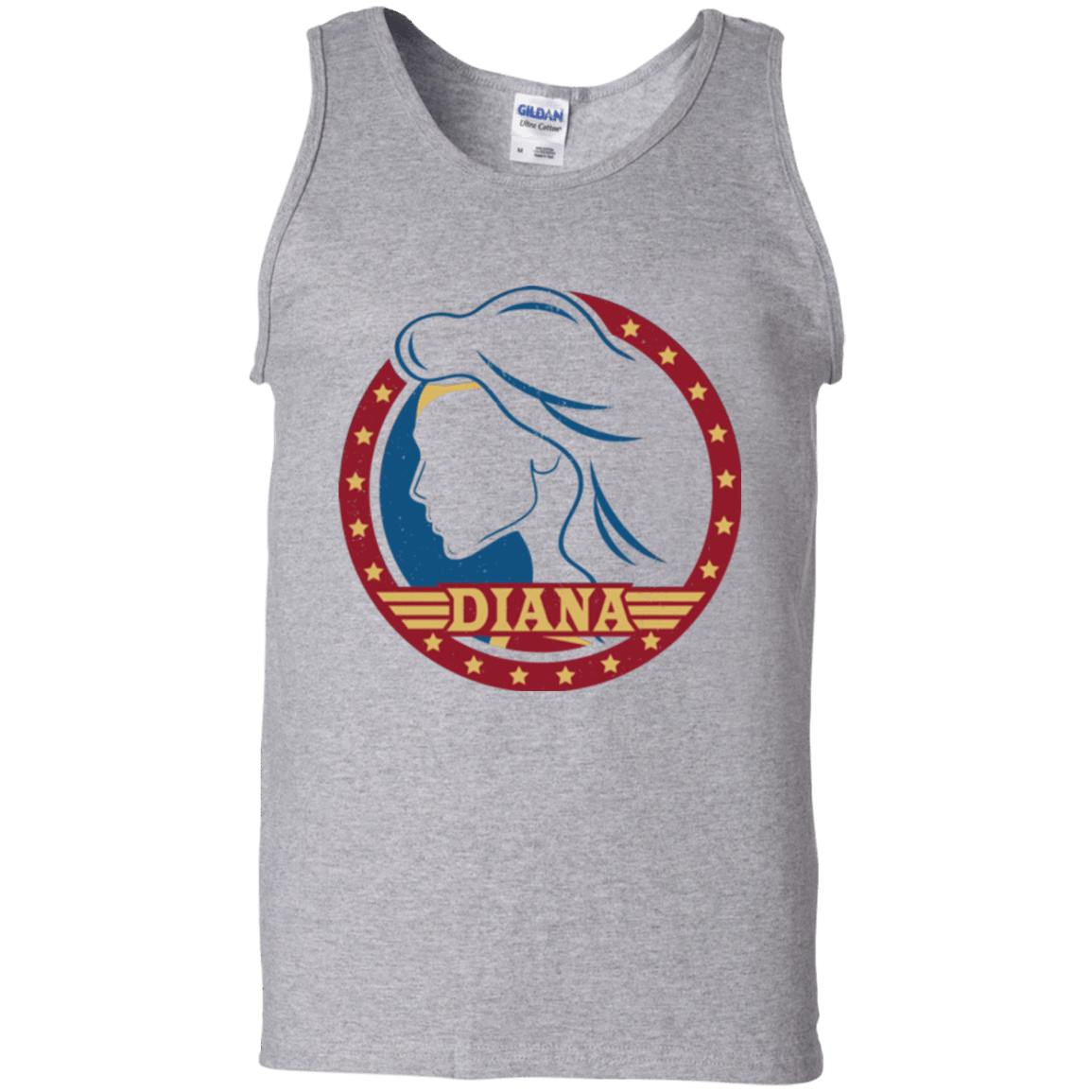 T-Shirts Sport Grey / S Diana Men's Tank Top