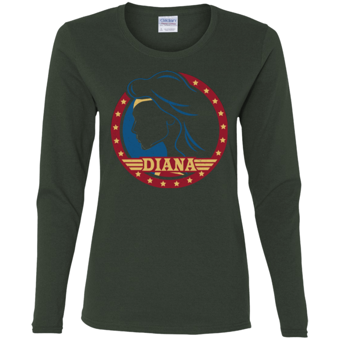 T-Shirts Forest / S Diana Women's Long Sleeve T-Shirt