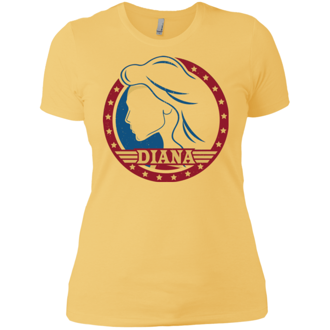 T-Shirts Banana Cream/ / X-Small Diana Women's Premium T-Shirt