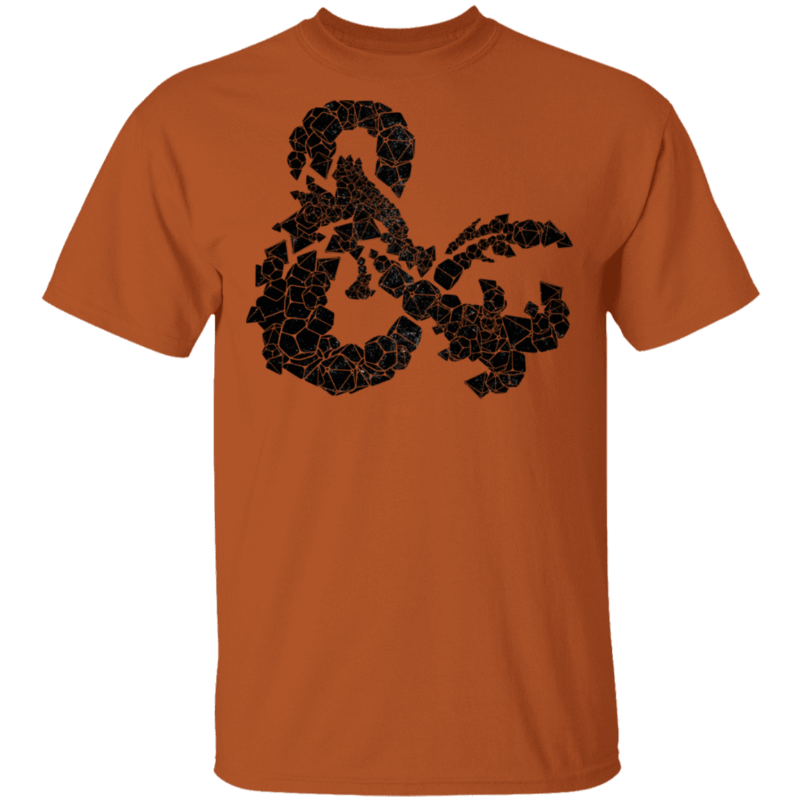 T-Shirts Texas Orange / S Dice and Dragon D&D T-Shirt