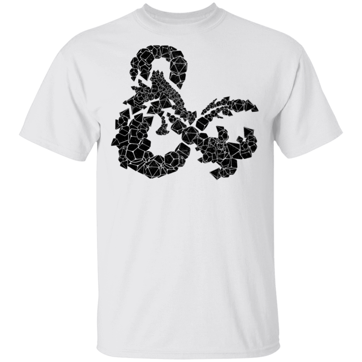 T-Shirts White / S Dice and Dragon D&D T-Shirt