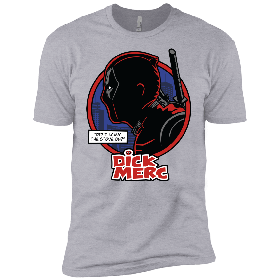 T-Shirts Heather Grey / YXS Dick Merc Boys Premium T-Shirt