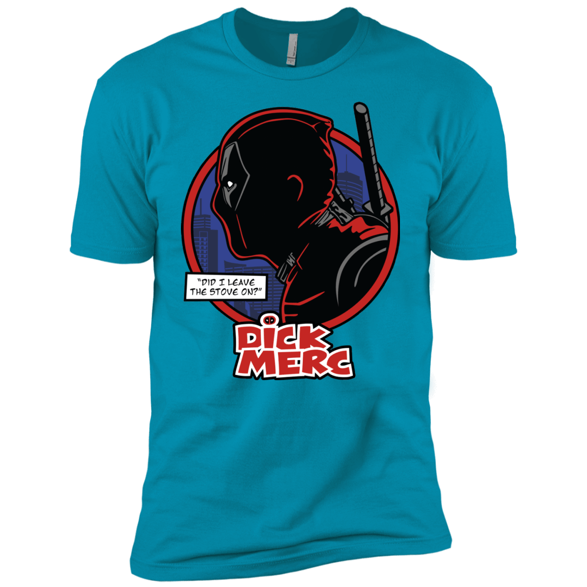 T-Shirts Turquoise / YXS Dick Merc Boys Premium T-Shirt