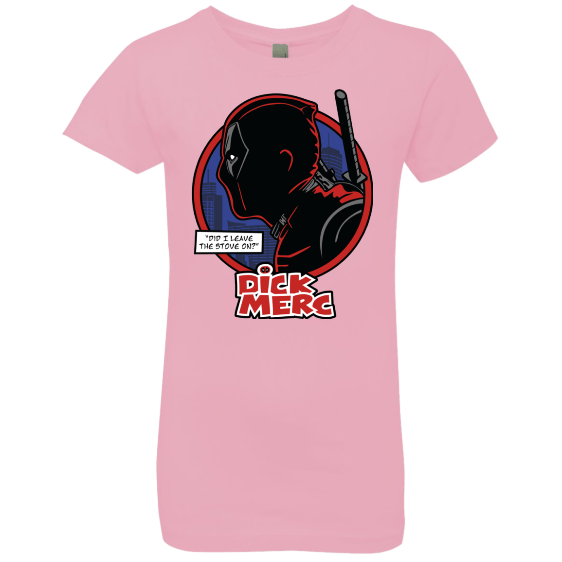 T-Shirts Light Pink / YXS Dick Merc Girls Premium T-Shirt