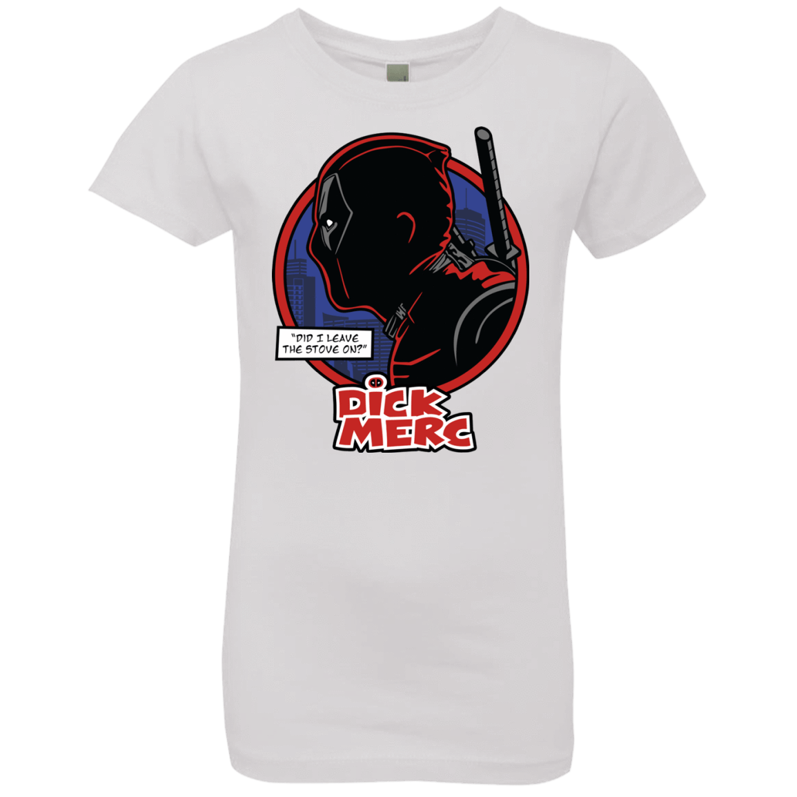 T-Shirts White / YXS Dick Merc Girls Premium T-Shirt