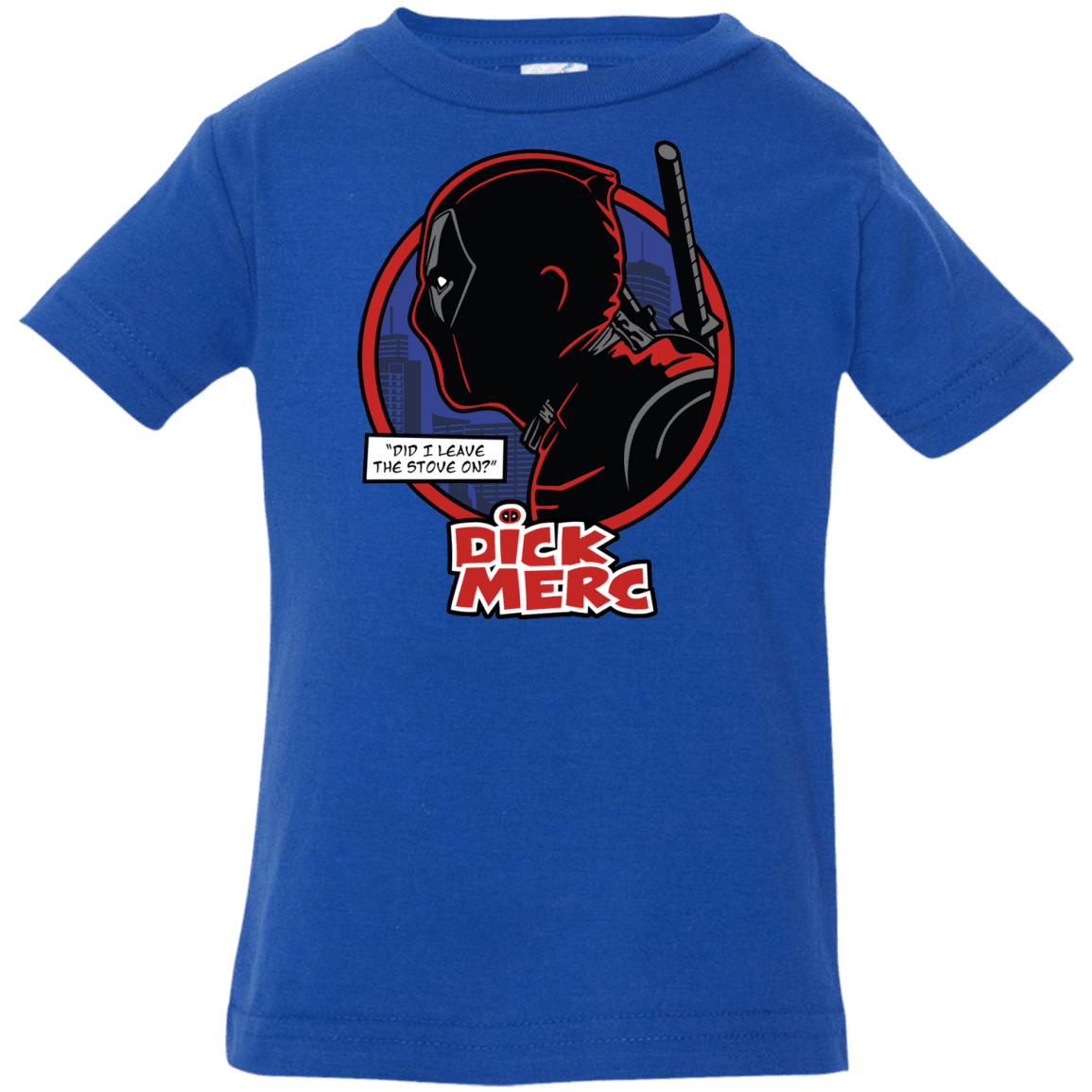 T-Shirts Royal / 6 Months Dick Merc Infant Premium T-Shirt