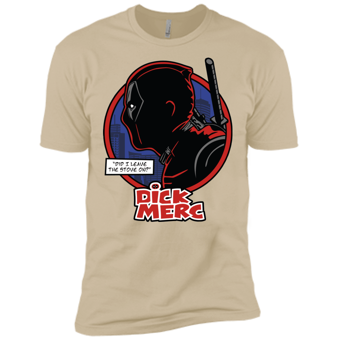 T-Shirts Sand / X-Small Dick Merc Men's Premium T-Shirt