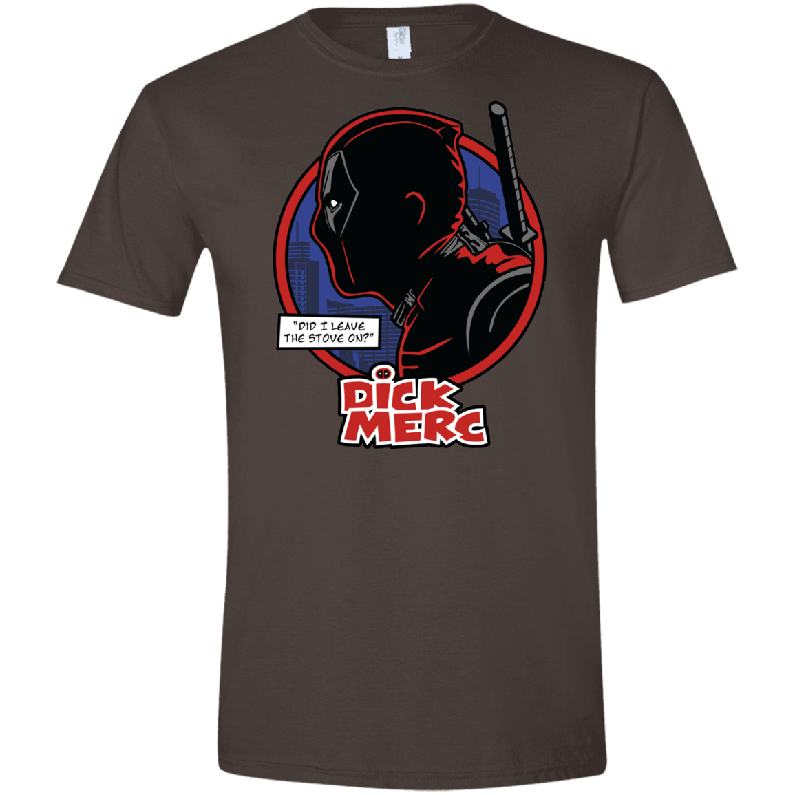 T-Shirts Dark Chocolate / S Dick Merc Men's Semi-Fitted Softstyle