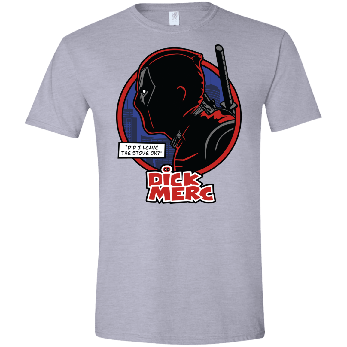 T-Shirts Sport Grey / X-Small Dick Merc Men's Semi-Fitted Softstyle