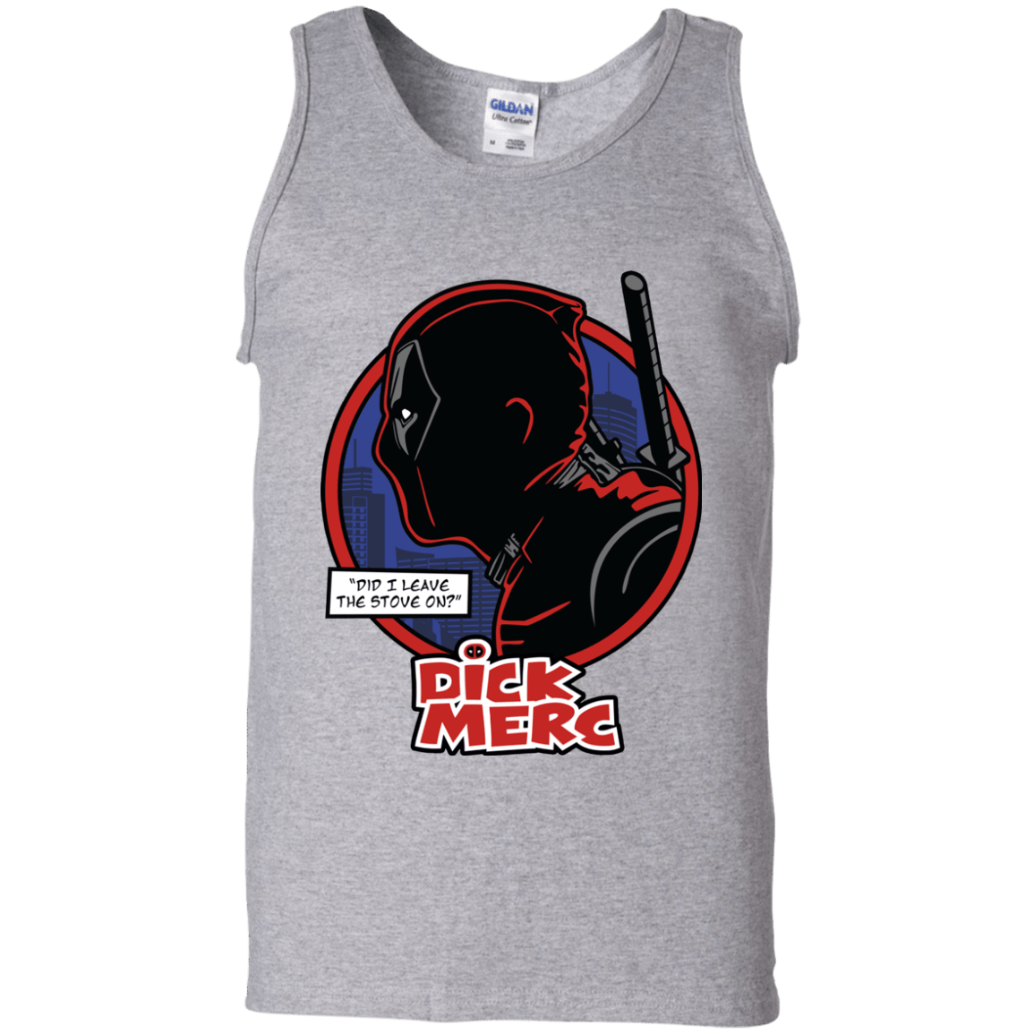 T-Shirts Sport Grey / S Dick Merc Men's Tank Top