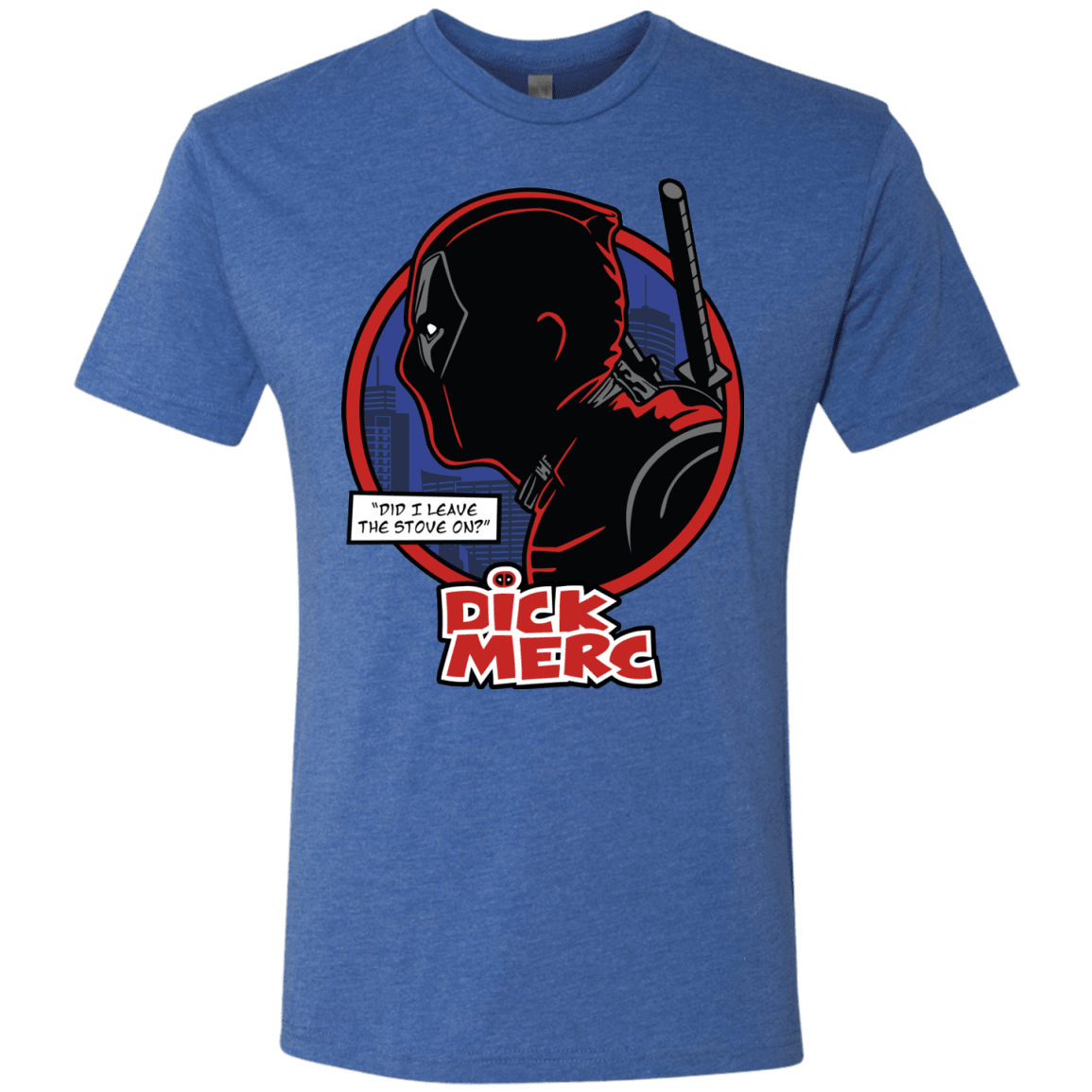 T-Shirts Vintage Royal / S Dick Merc Men's Triblend T-Shirt