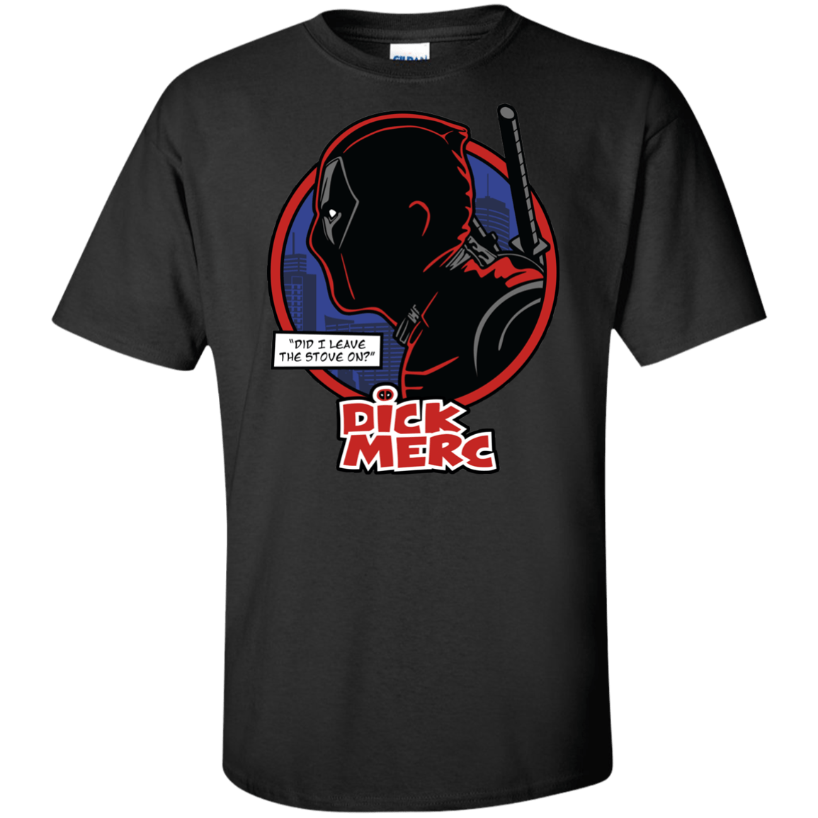 T-Shirts Black / XLT Dick Merc Tall T-Shirt