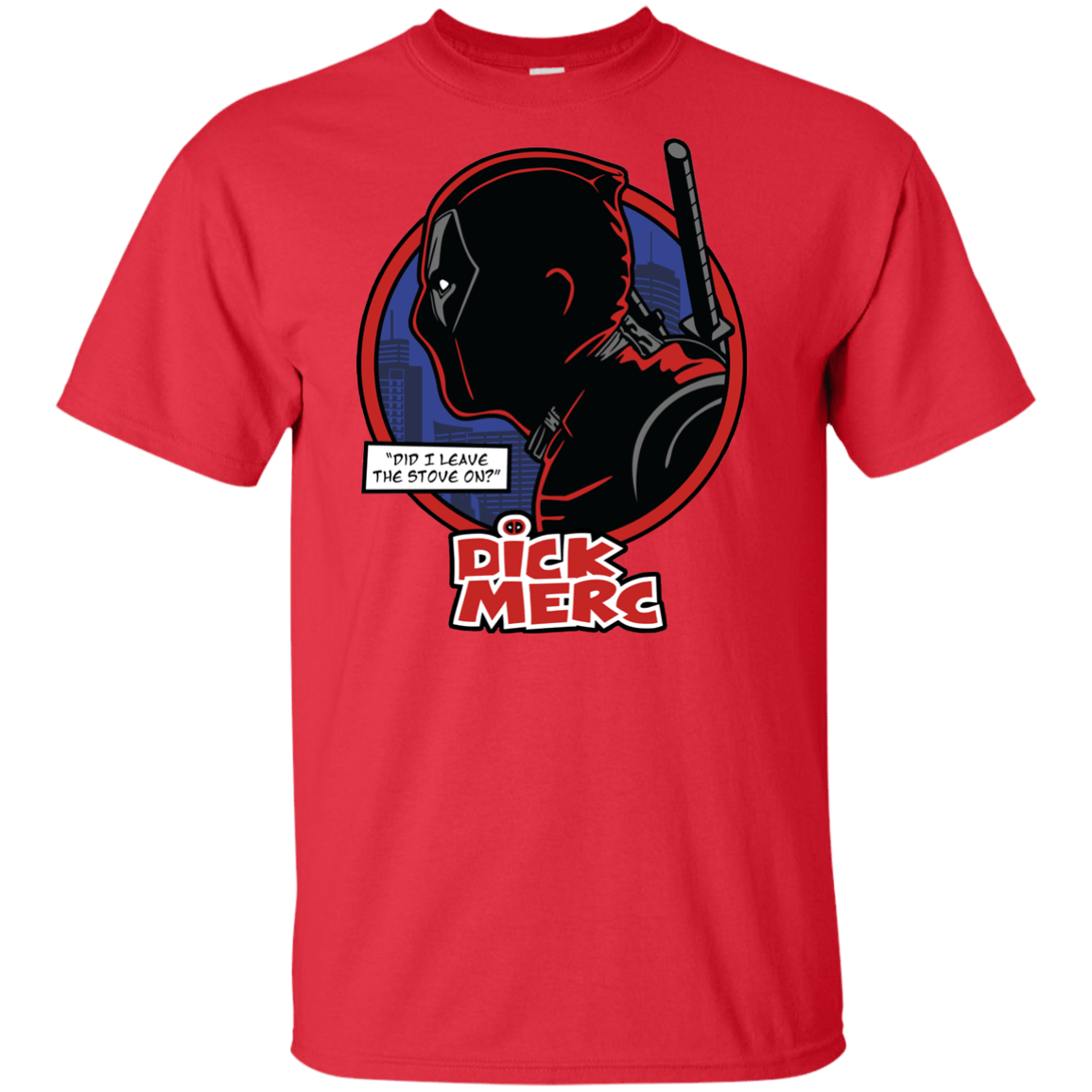 T-Shirts Red / XLT Dick Merc Tall T-Shirt