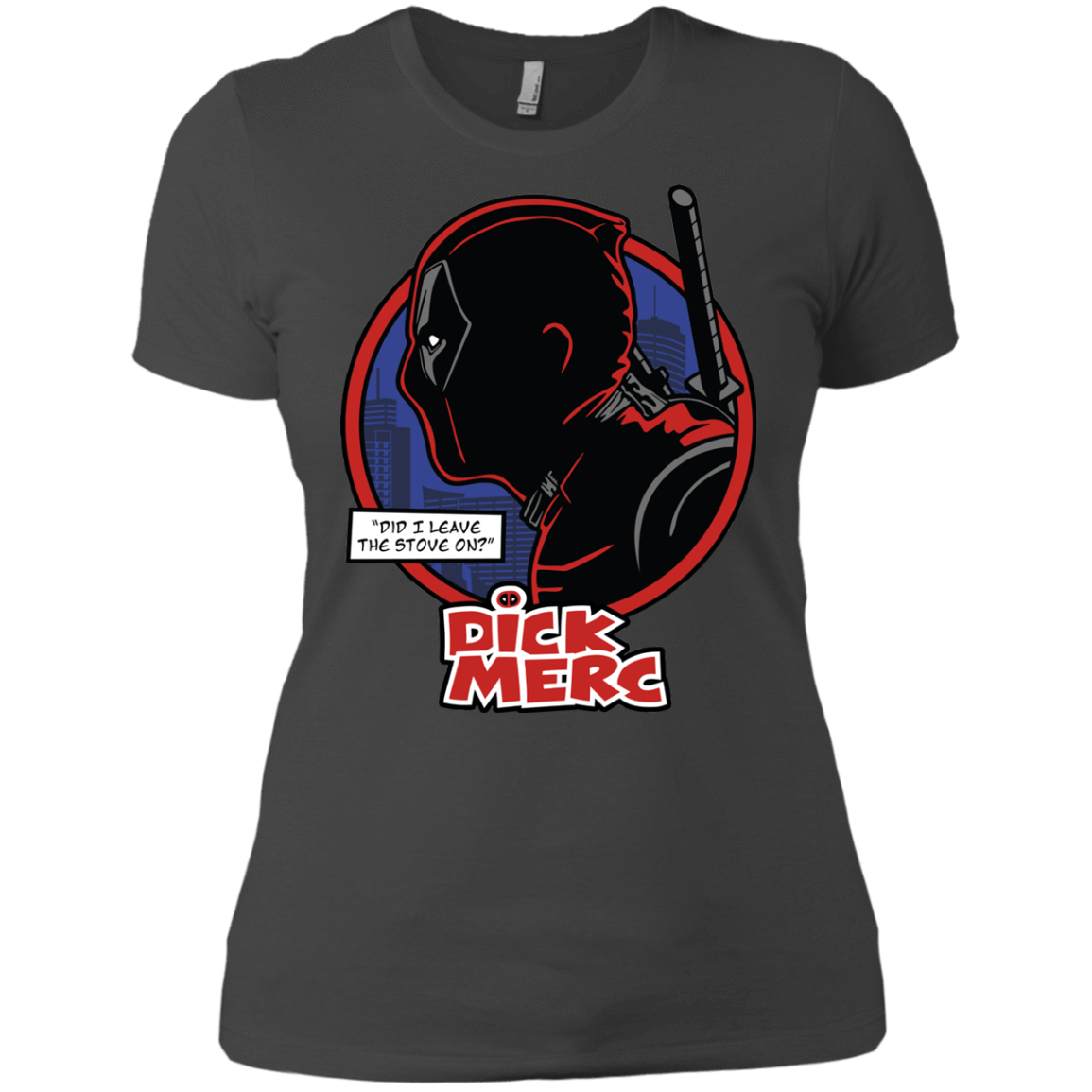 T-Shirts Heavy Metal / X-Small Dick Merc Women's Premium T-Shirt