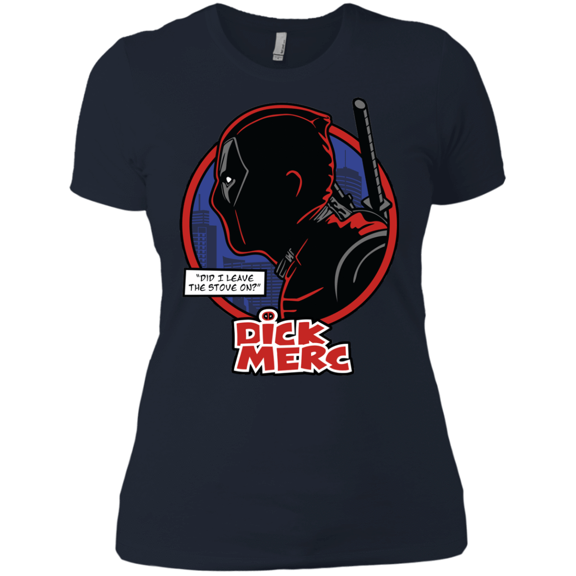 T-Shirts Midnight Navy / X-Small Dick Merc Women's Premium T-Shirt