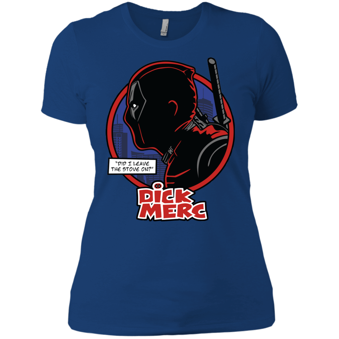 T-Shirts Royal / X-Small Dick Merc Women's Premium T-Shirt