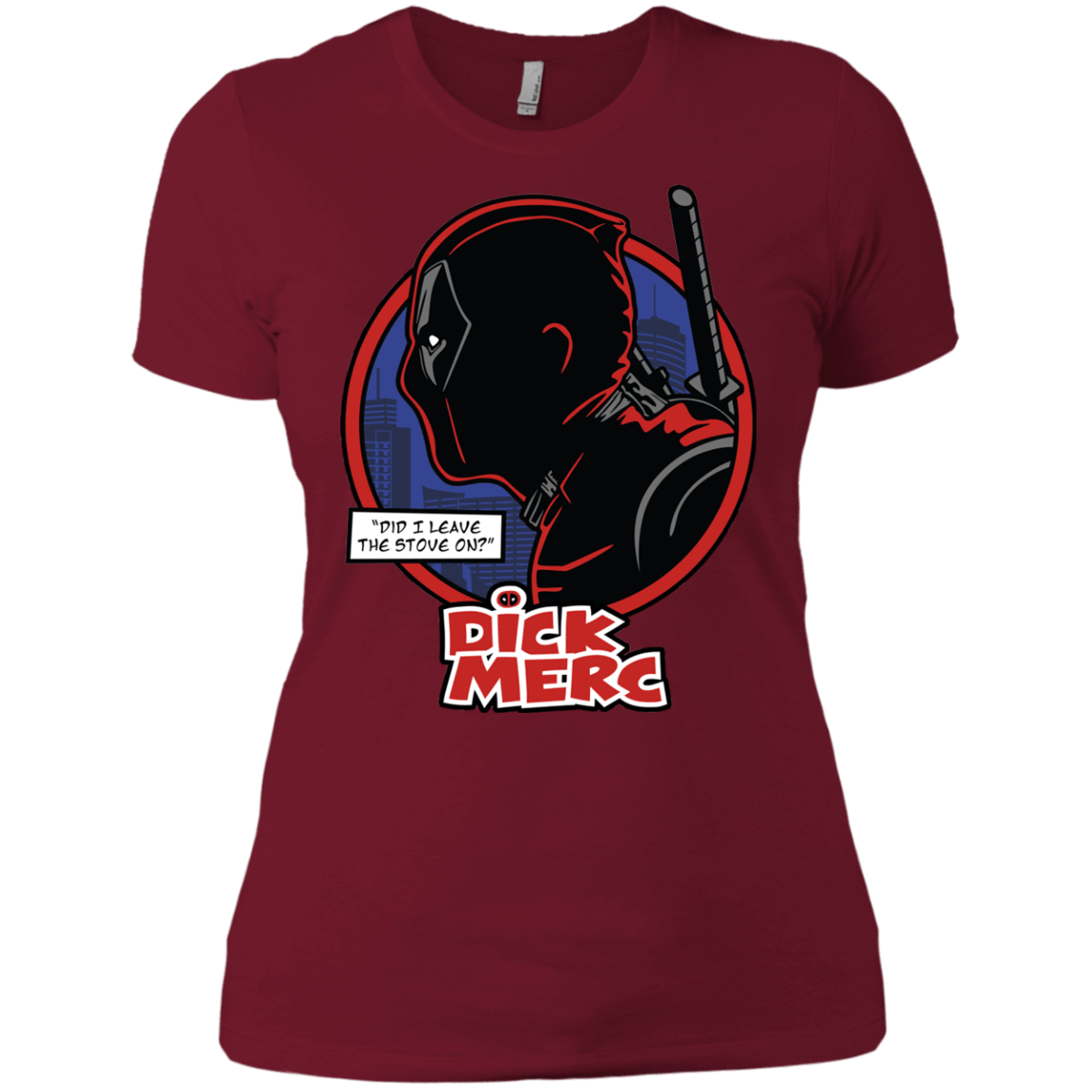 T-Shirts Scarlet / X-Small Dick Merc Women's Premium T-Shirt