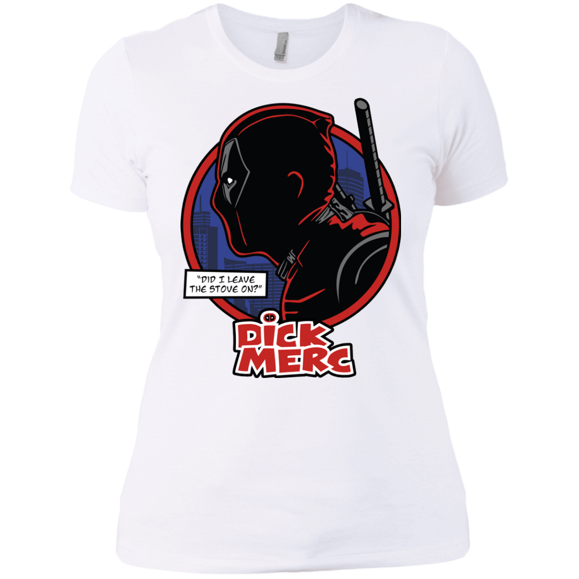 T-Shirts White / X-Small Dick Merc Women's Premium T-Shirt