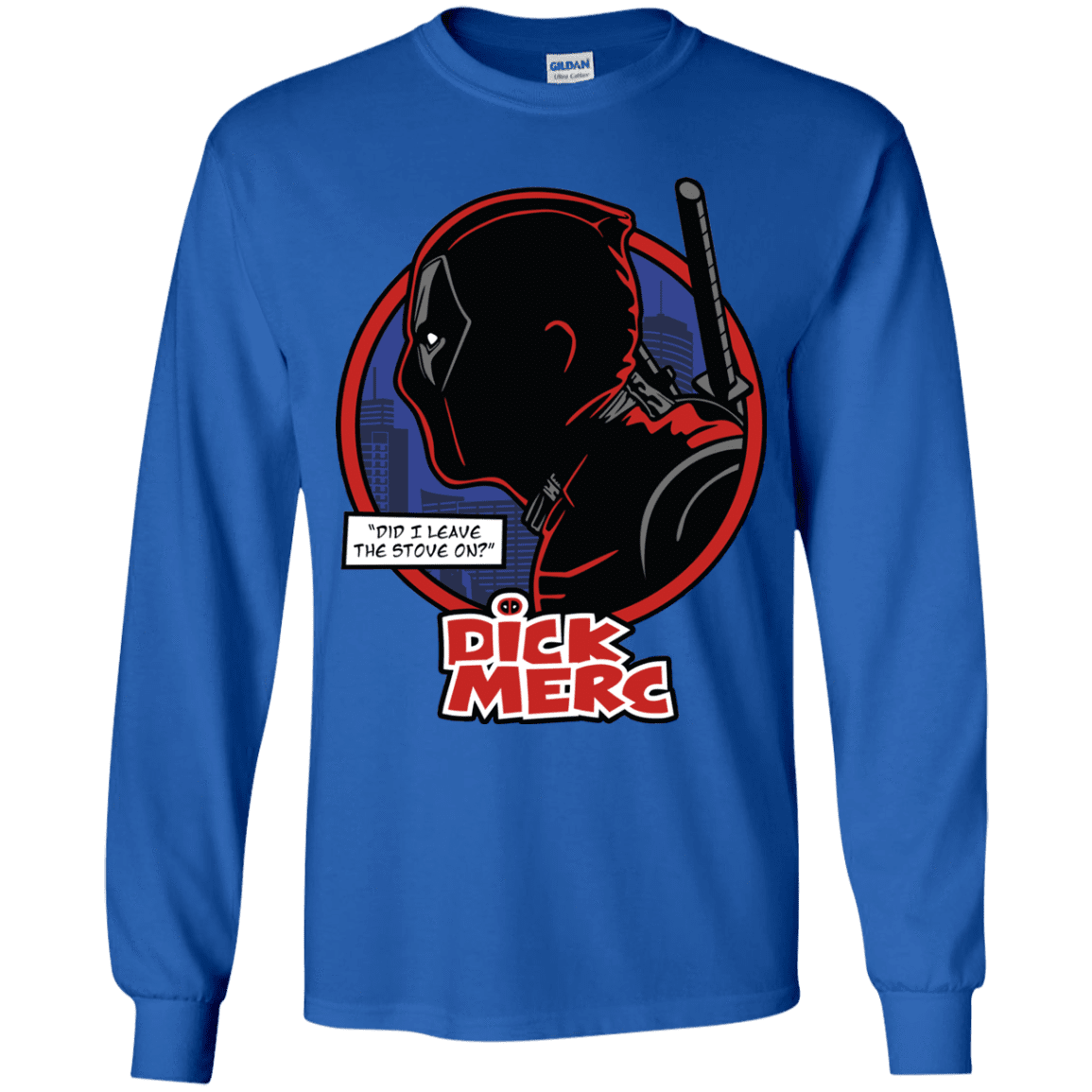 T-Shirts Royal / YS Dick Merc Youth Long Sleeve T-Shirt