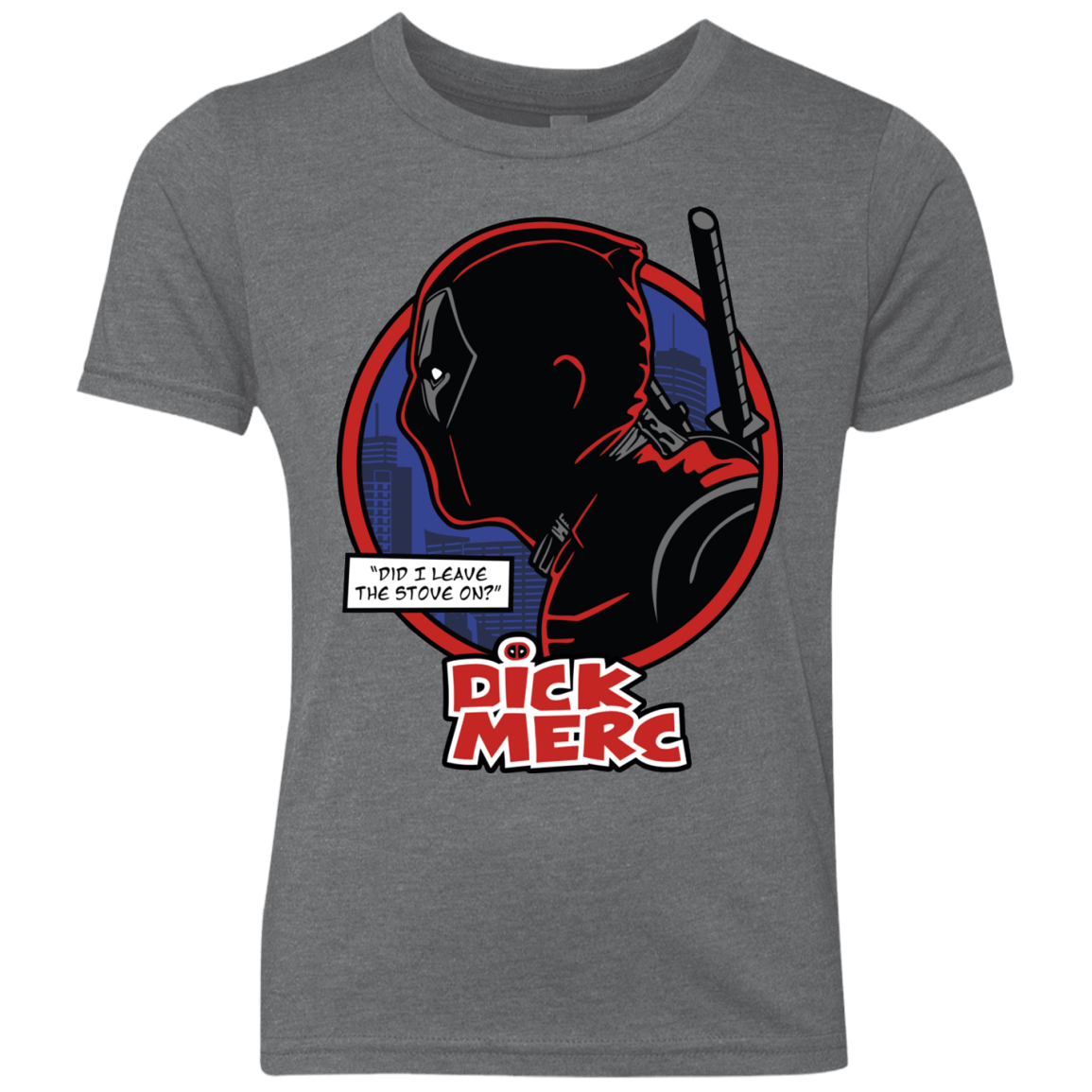 T-Shirts Premium Heather / YXS Dick Merc Youth Triblend T-Shirt