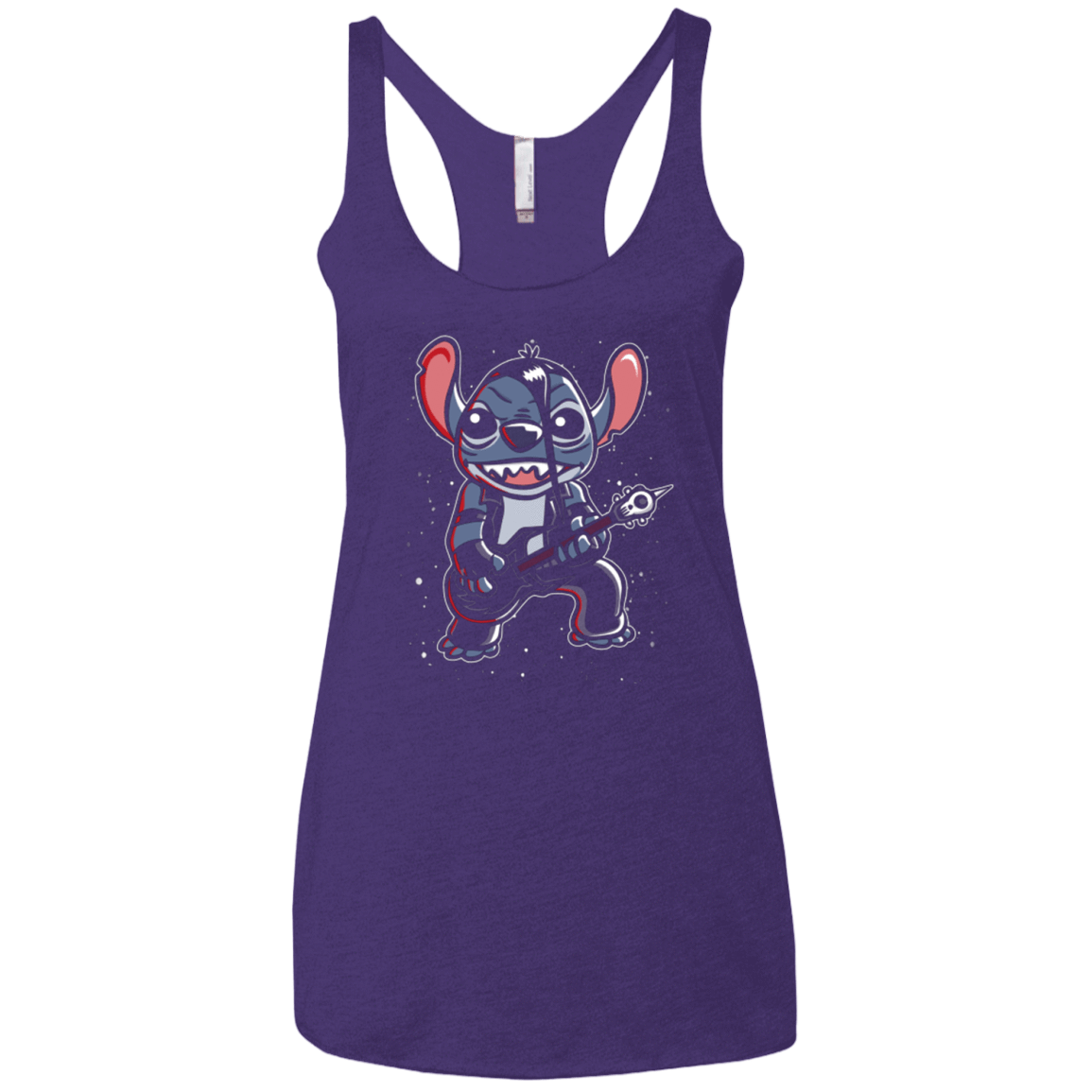T-Shirts Purple / X-Small Die Die my Space Women's Triblend Racerback Tank