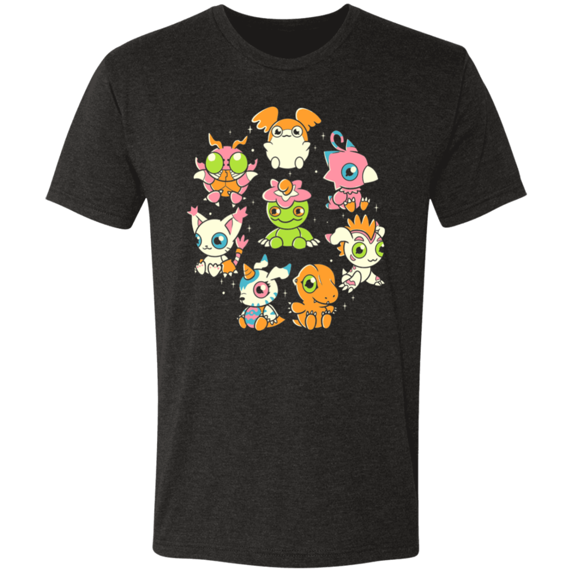 T-Shirts Vintage Black / S Digicute Men's Triblend T-Shirt