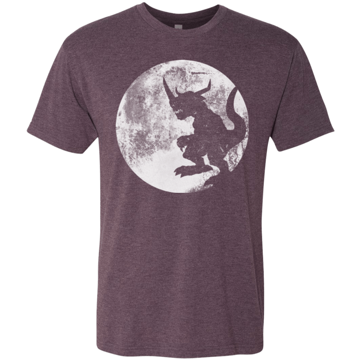 T-Shirts Vintage Purple / Small Digimon time Men's Triblend T-Shirt