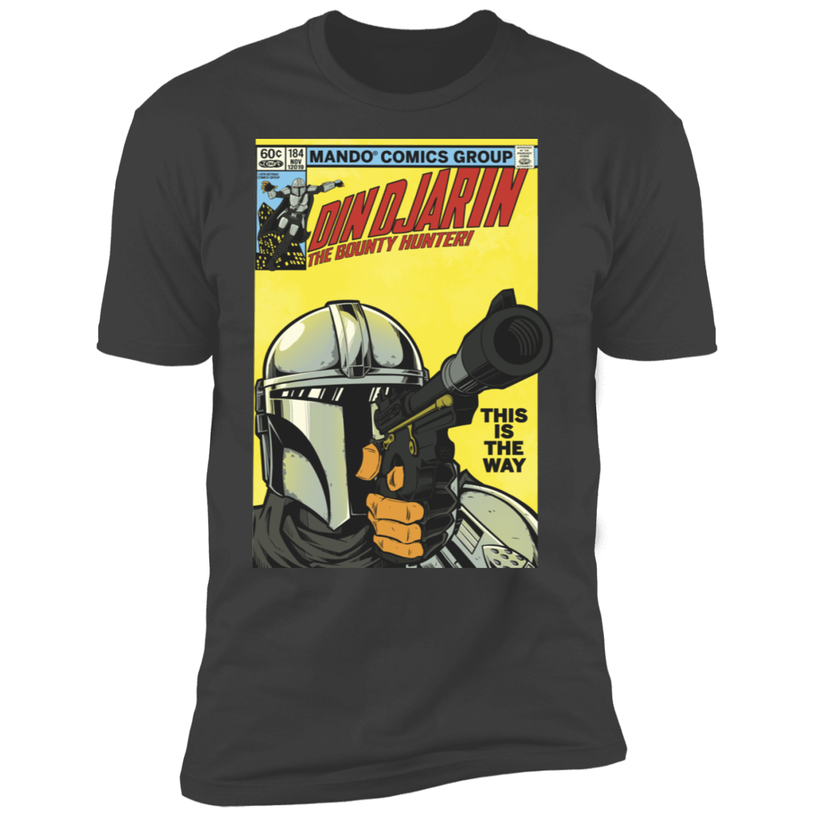 T-Shirts Heavy Metal / S Dindjarin Bounty Hunter Men's Premium T-Shirt