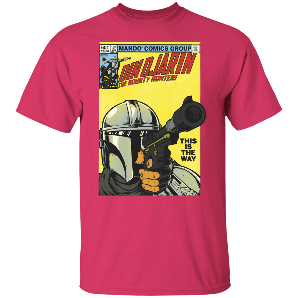 T-Shirts Heliconia / S Dindjarin Bounty Hunter T-Shirt