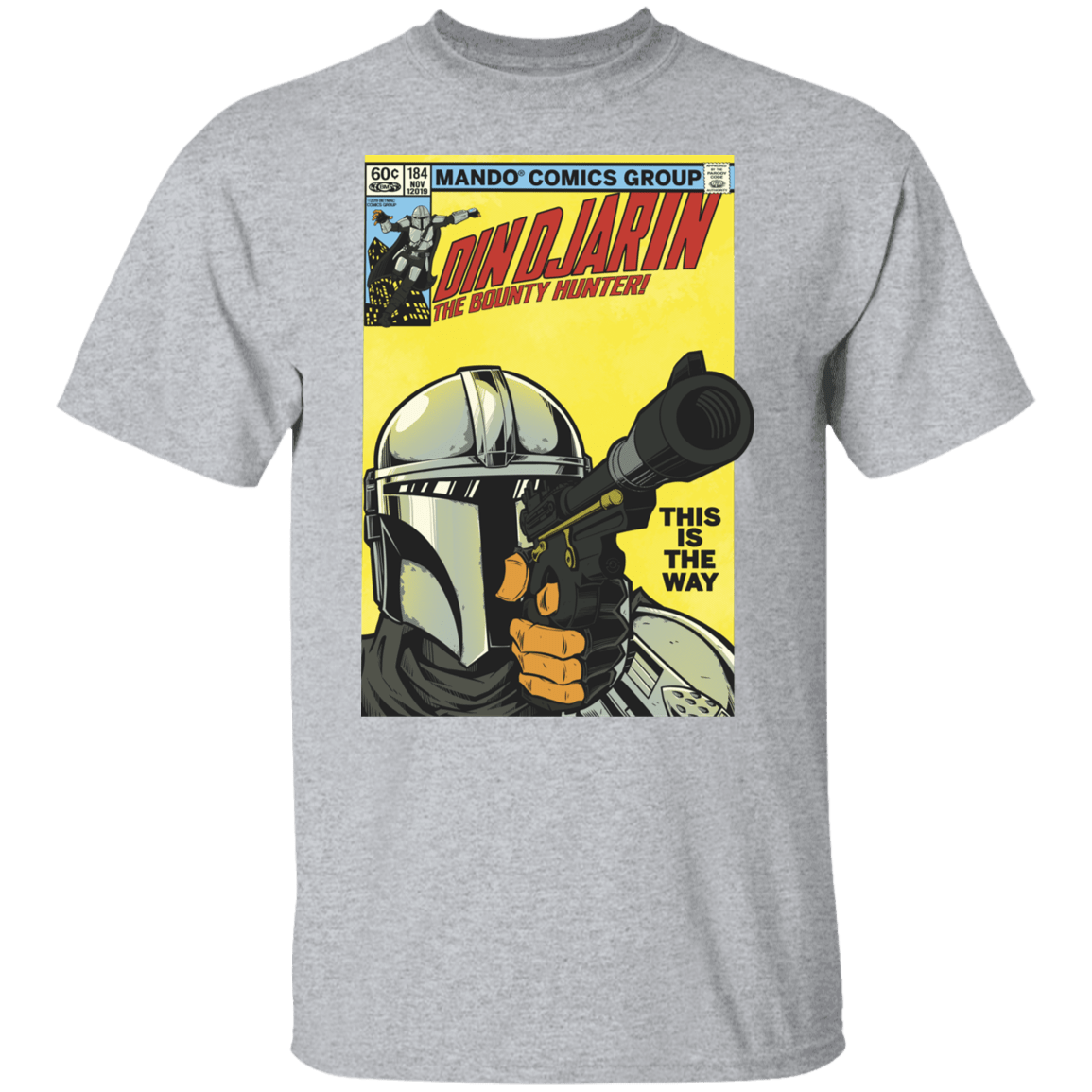 T-Shirts Sport Grey / S Dindjarin Bounty Hunter T-Shirt