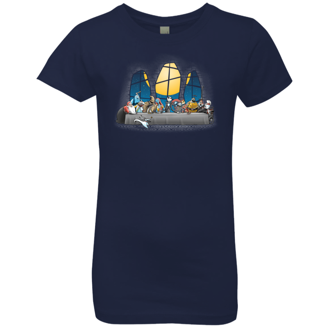 T-Shirts Midnight Navy / YXS Dinner Before Christmas Girls Premium T-Shirt