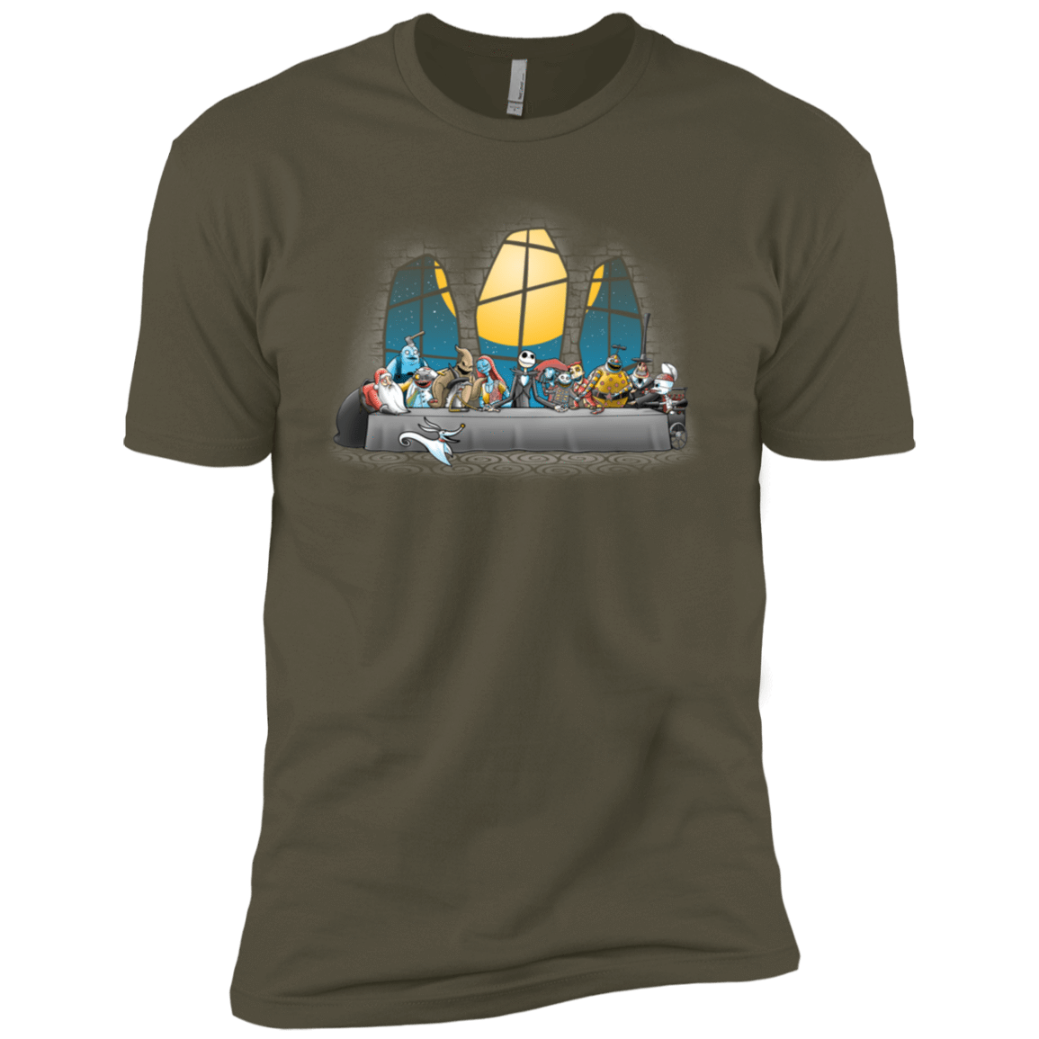 T-Shirts Military Green / X-Small Dinner Before Christmas Men's Premium T-Shirt