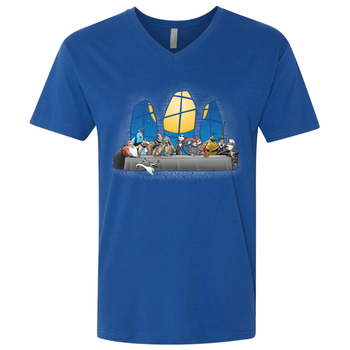 T-Shirts Royal / X-Small Dinner Before Christmas Men's Premium V-Neck