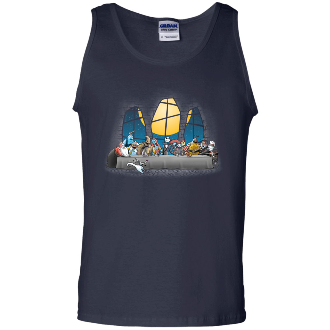 T-Shirts Navy / S Dinner Before Christmas Men's Tank Top