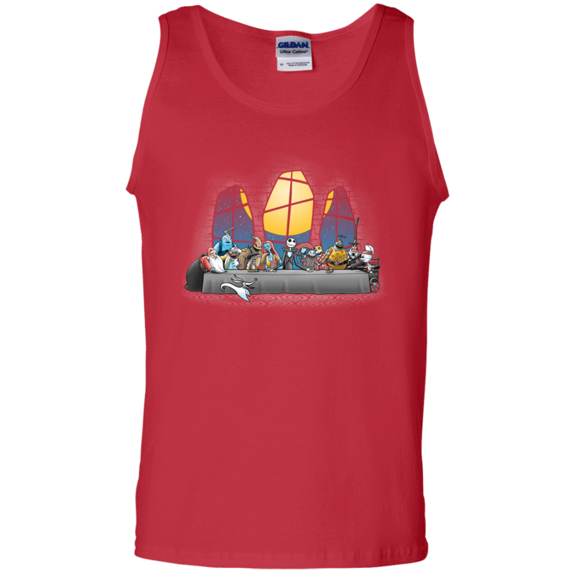 T-Shirts Red / S Dinner Before Christmas Men's Tank Top