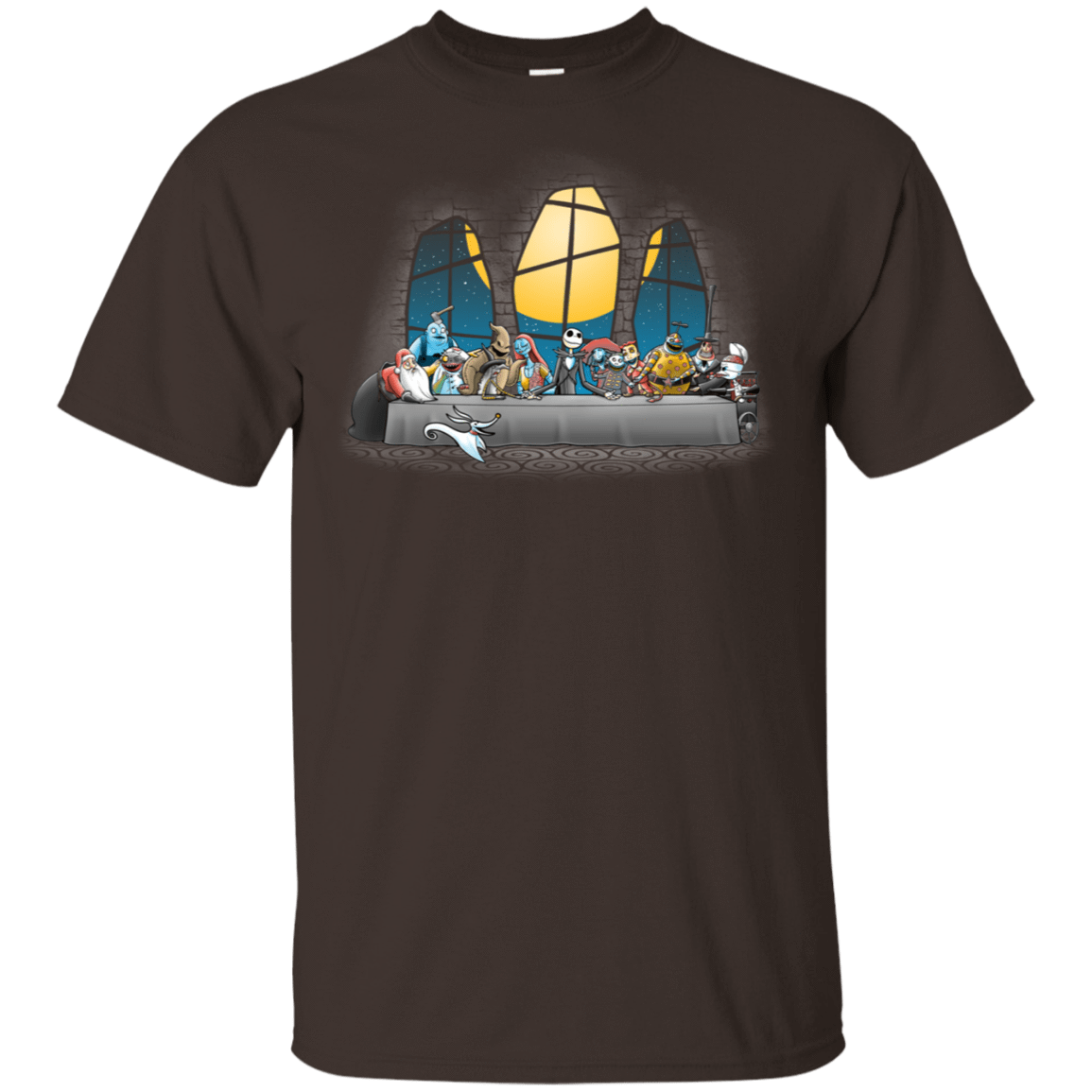 T-Shirts Dark Chocolate / S Dinner Before Christmas T-Shirt