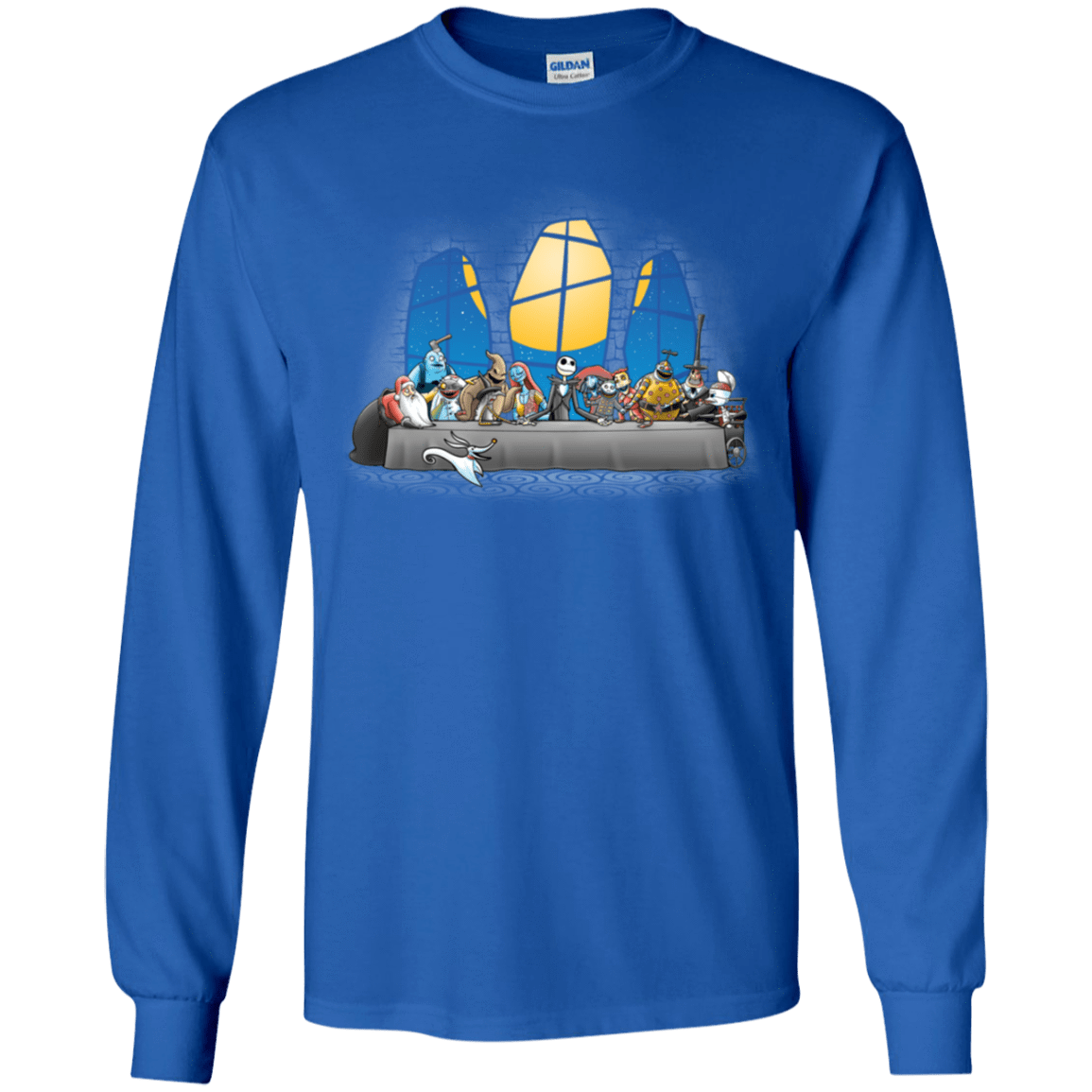 T-Shirts Royal / YS Dinner Before Christmas Youth Long Sleeve T-Shirt