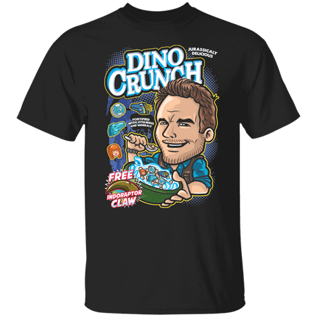 T-Shirts Black / S Dino Crunch T-Shirt