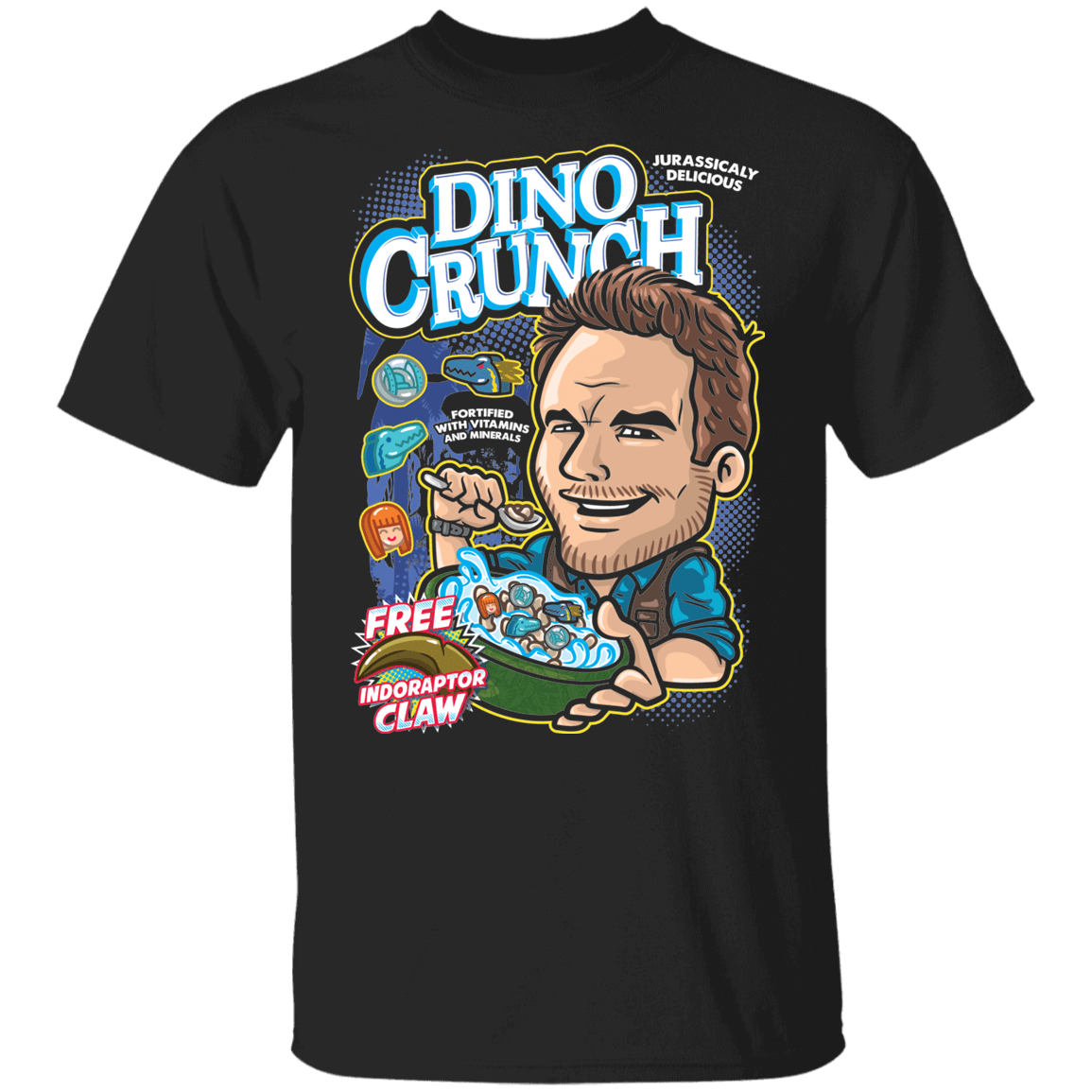 T-Shirts Black / YXS Dino Crunch Youth T-Shirt