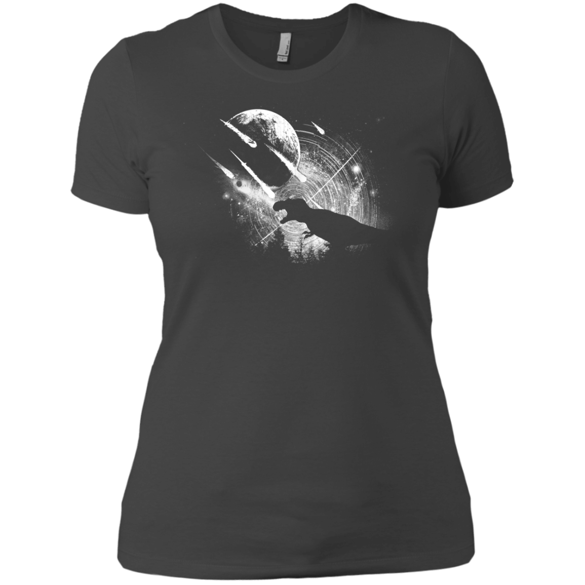 T-Shirts Heavy Metal / X-Small Dino death Women's Premium T-Shirt