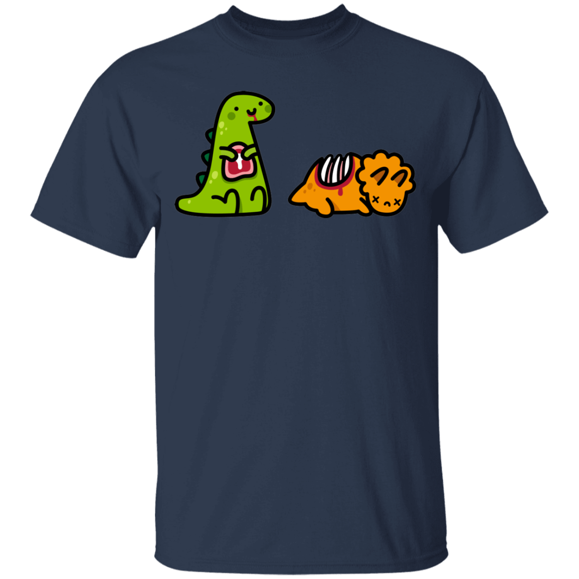 T-Shirts Navy / YXS Dino Steak Youth T-Shirt