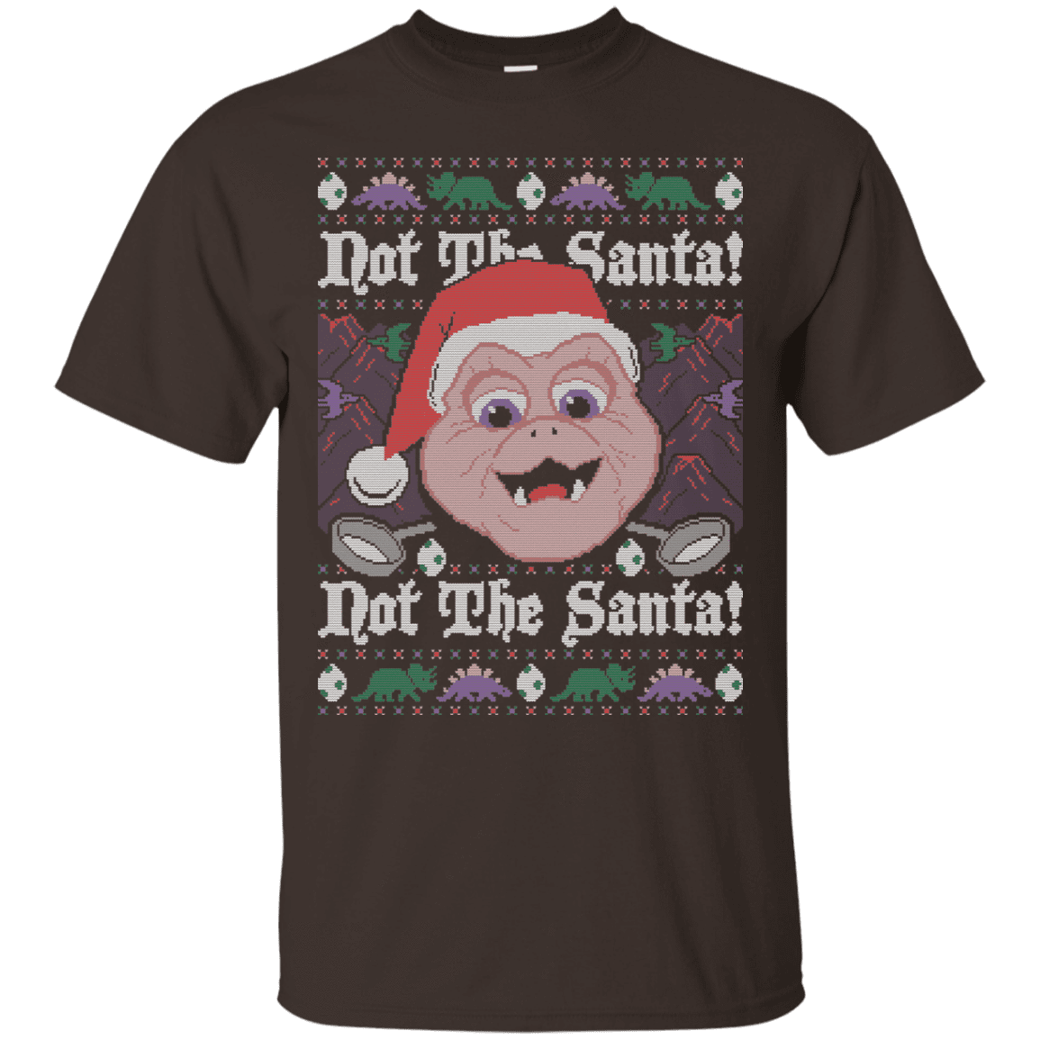 T-Shirts Dark Chocolate / Small Dinosaurs T-Shirt