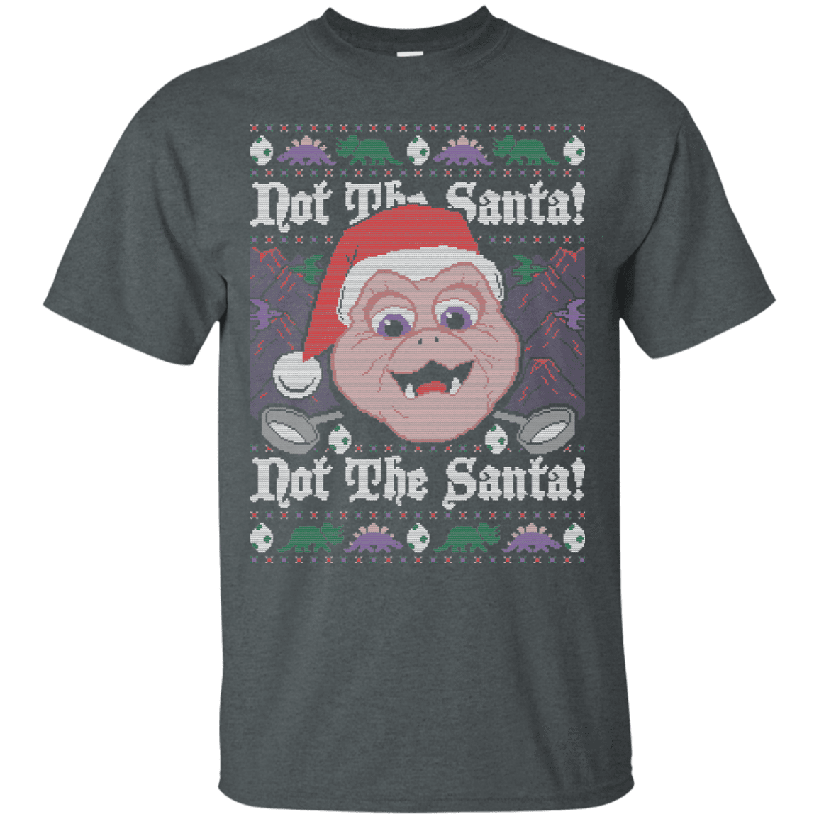 T-Shirts Dark Heather / Small Dinosaurs T-Shirt