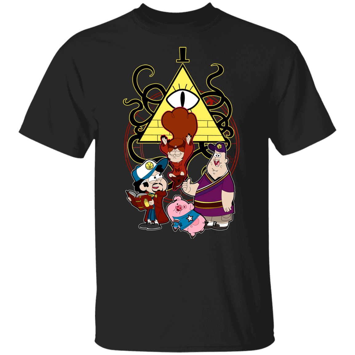 T-Shirts Black / YXS Dipper Strange and the Gravity of Madness Youth T-Shirt